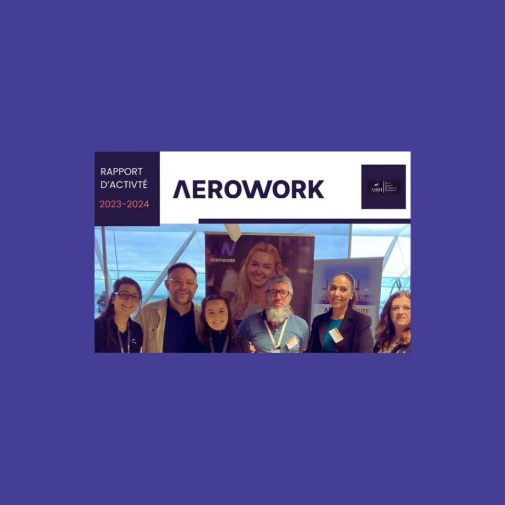 🌟 Rapport d’Activité 2023–2024 : Une année de progrès et d’innovation pour l’AIRH avec Aerowork