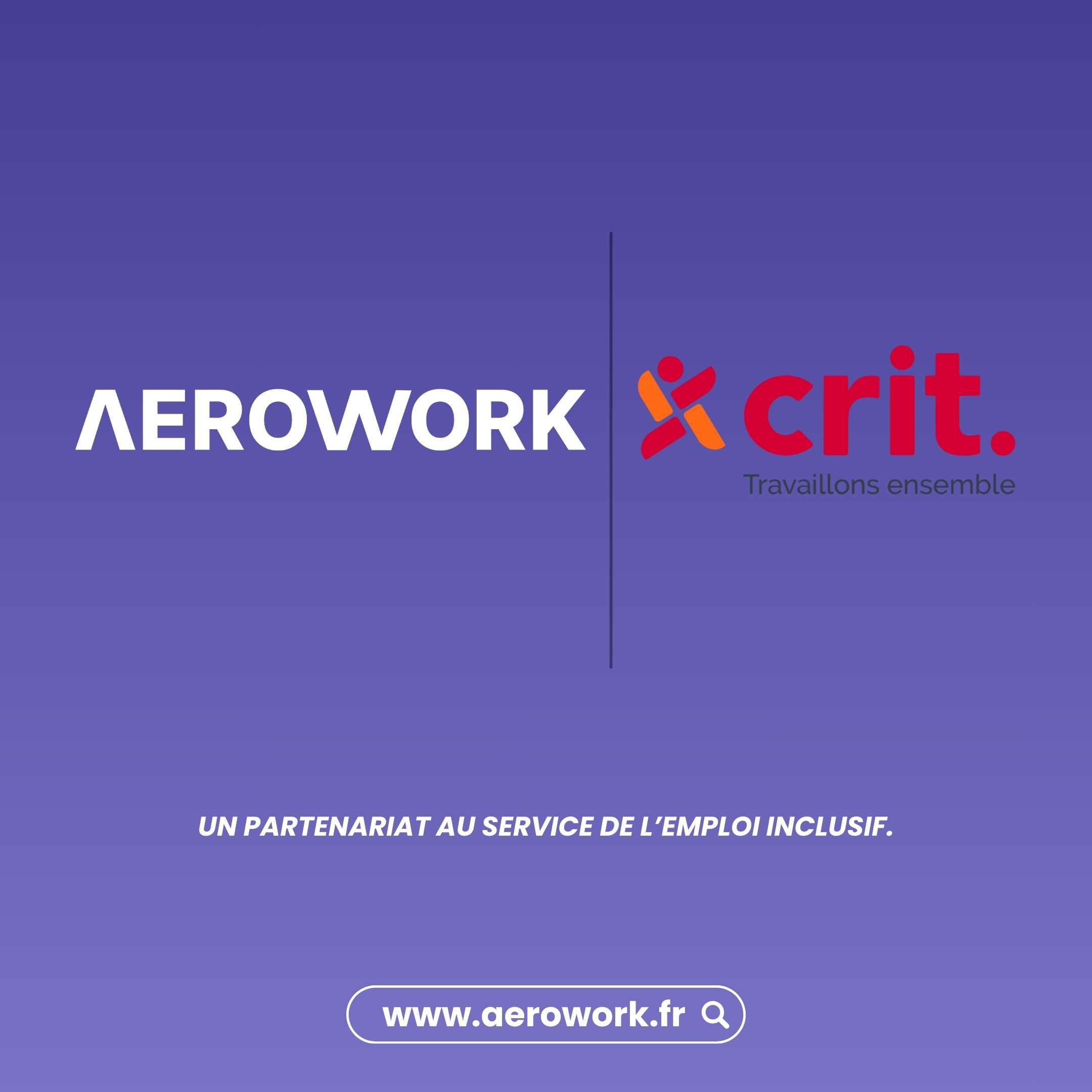🤝 Aerowork x CRIT France : un partenariat pour propulser l’emploi aéronautique